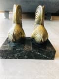 Estimation de Sculpture: Serre Livre Coq de Becquerel Fondeur Susse sur Socle Marbre