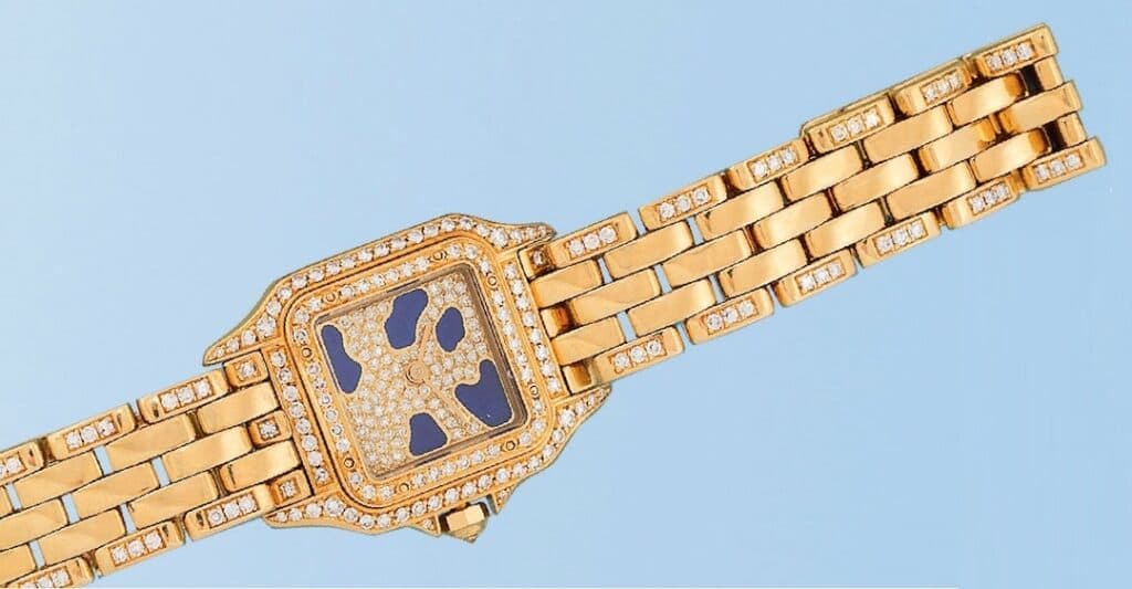 Montre cartier panthère