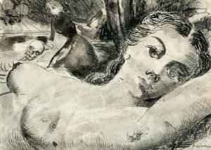 Dessin Paul Delvaux : estimation gratuite