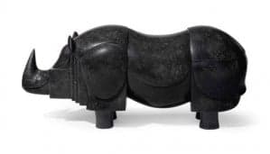Secrétaire Rhinocéros François-Xavier Lalanne : expertise et estimation