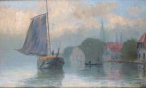 Peinture Port Albert Lebourg : expertise et estimation
