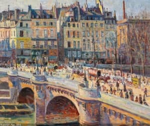 Tableau Paris Maximilien Luce : expertise et estimation Tableau Paris Maximilien Luce : expertise et estimation