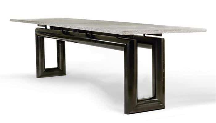 Estimation table TERZO de Mario Botta en granit pour 8 personnes