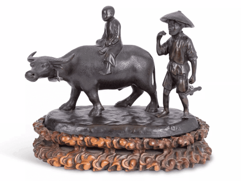 Objet en bronze