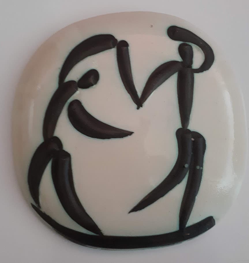 Estimation d’une Plaque Céramique Décorée Picasso Danseurs – Édition Madoura 1956