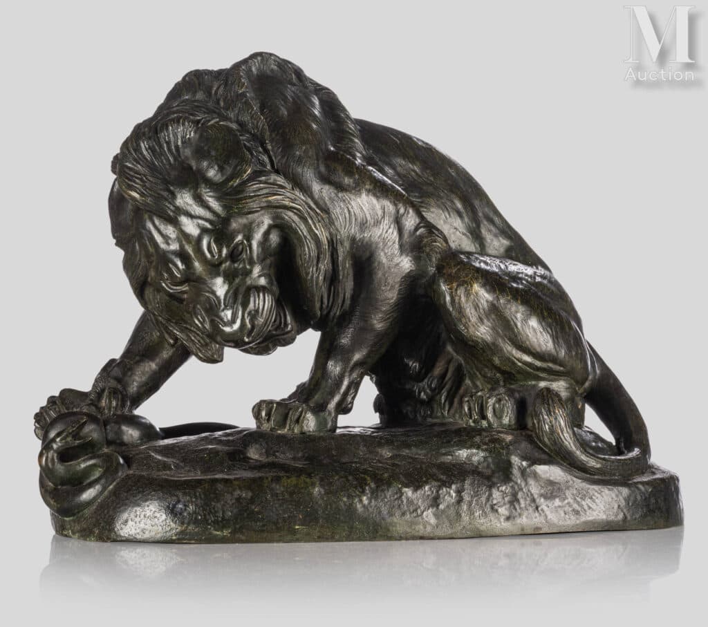 Sculpture Lion Barye : expertise et estimation Sculpture Lion Barye : expertise et estimation