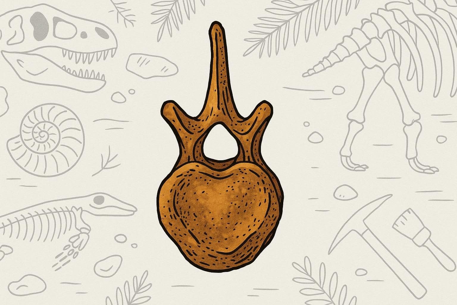Fossile de dinosaure