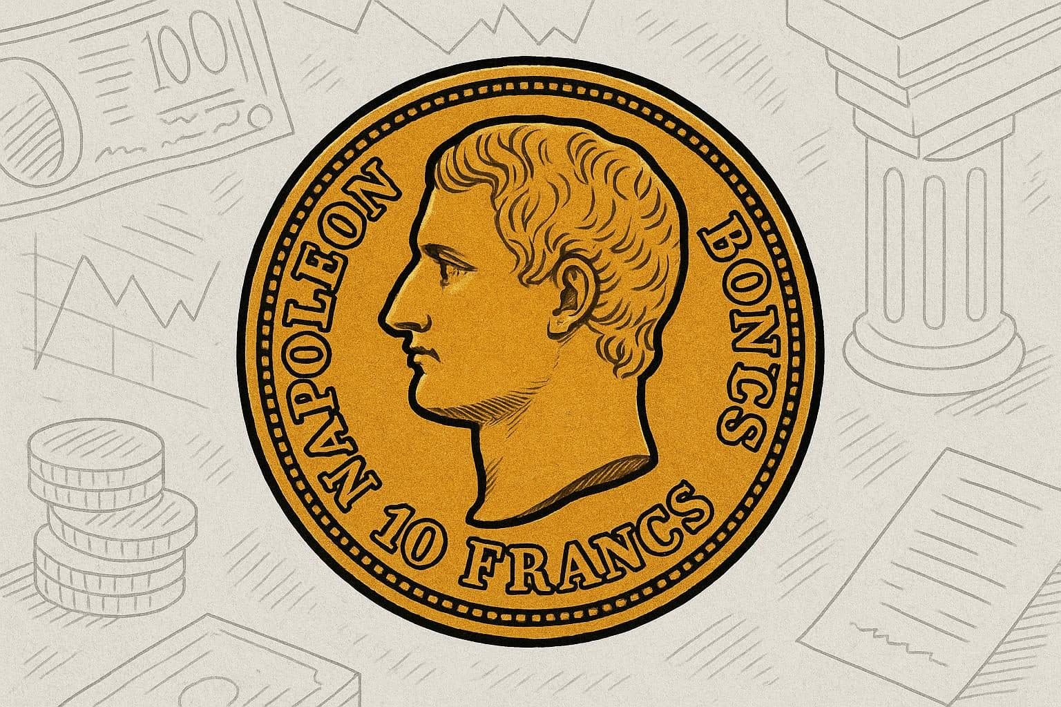 Louis d'or Napoléon 10 francs