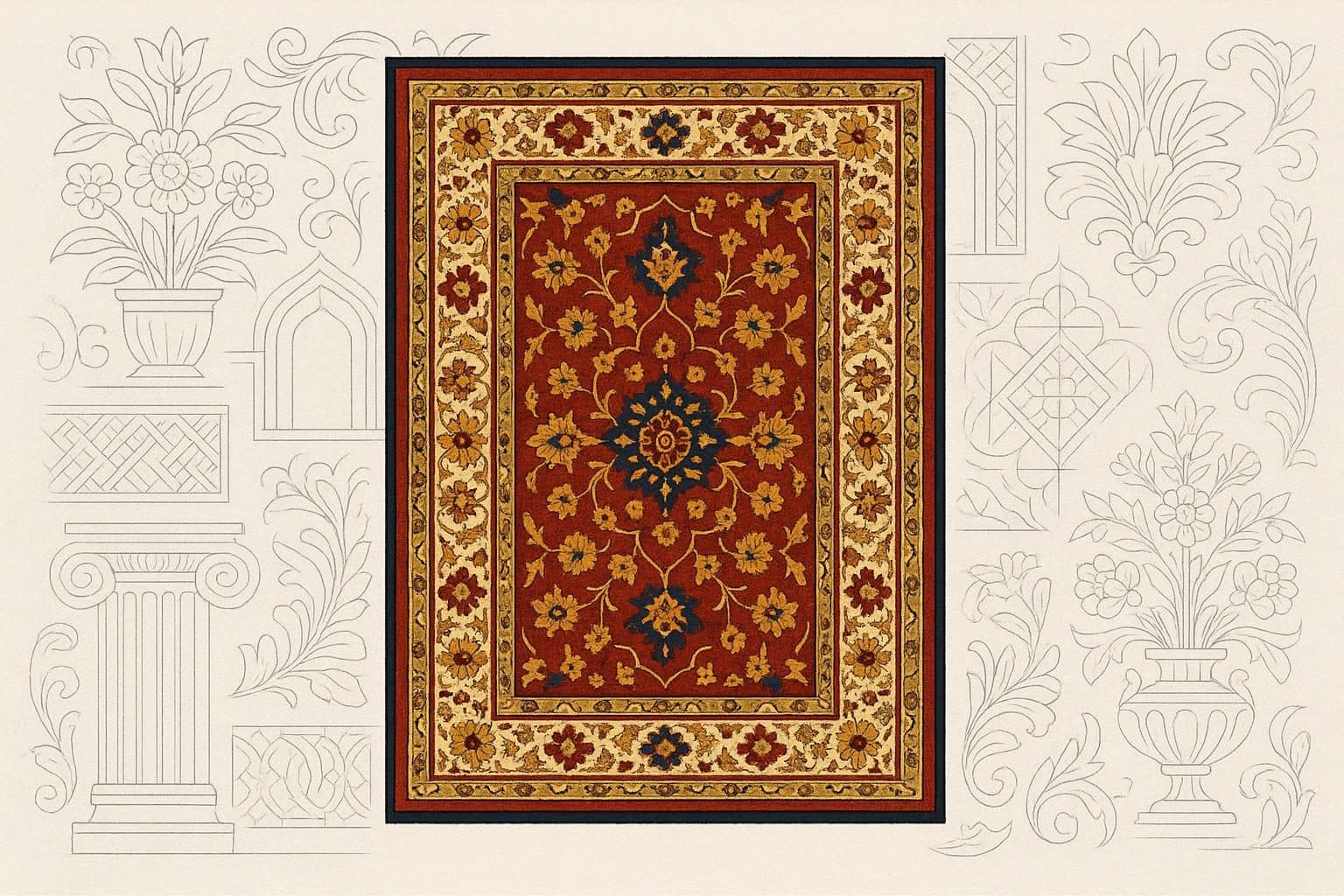 Tapis d'Inde
