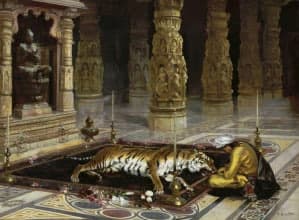 Tableau Tigre Rudolf Ernst : expertise et estimation Tableau Tigre Rudolf Ernst : expertise et estimation