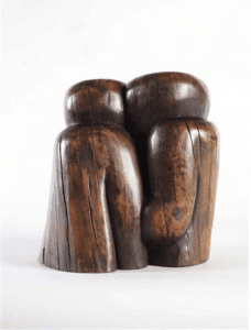 Sculpture couple Wang Keping : expertise et estimation Sculpture couple Wang Keping : expertise et estimation