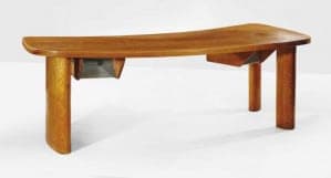 Bureau en forme Charlotte Perriand : expertise et estimation Bureau en forme Charlotte Perriand : expertise et estimation