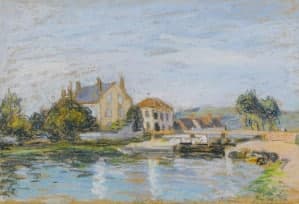 Dessin Alfred Sisley : expertise et estimation Dessin Alfred Sisley : expertise et estimation