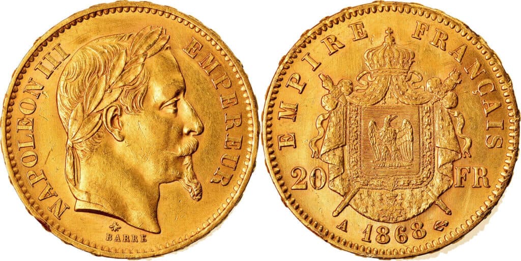 Pièce de monnaie : le Napoléon Pièce de monnaie : le Napoléon