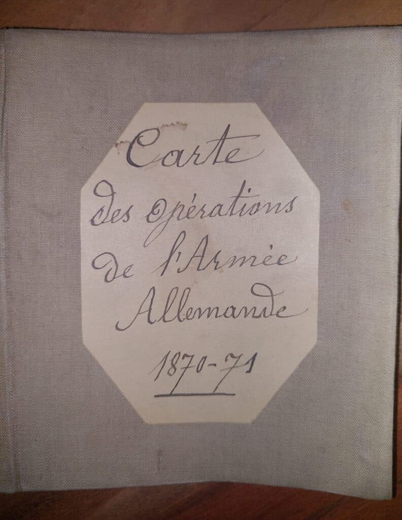 Carte militaire Guerre Franco-Allemande 1870, édition Berlin