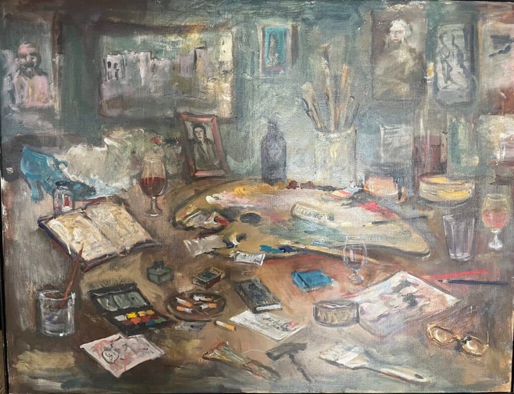“Estimation de l’oeuvre Huile sur toile de Zwy Milshtein”