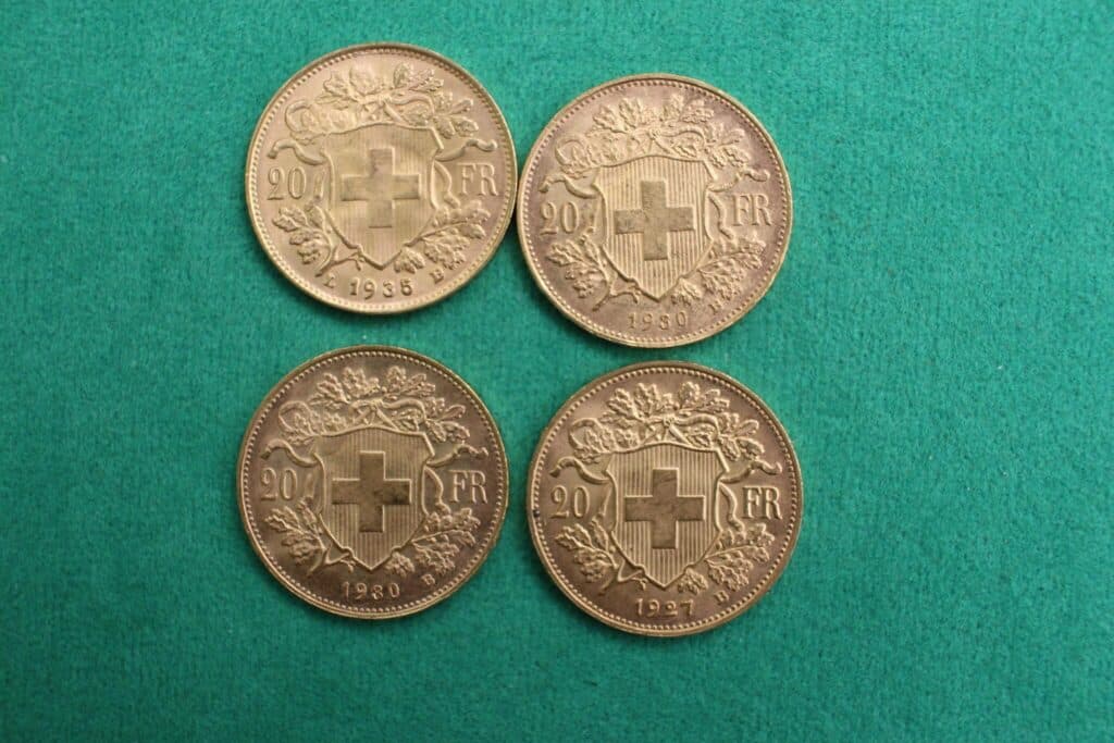 Estimation de Monnaies Anciennes incluant des Pièces Rares de Napoléon III et Marie Curie