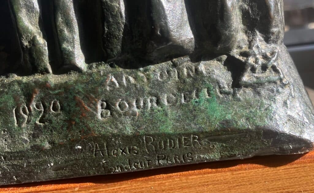 Estimation de la valeur de la sculpture en bronze de 67 cm créée par Antoine Bourdelle en 1920, fabriquée par la fonderie Rudier