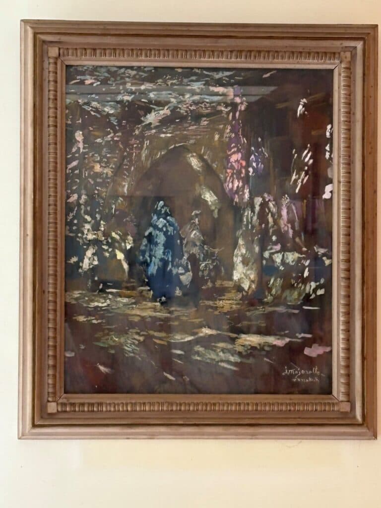 Estimation d’une peinture originale de Jacques Majorelle acquise à Marrakech entre 1953 et 1960 dans un état parfaitement conservé