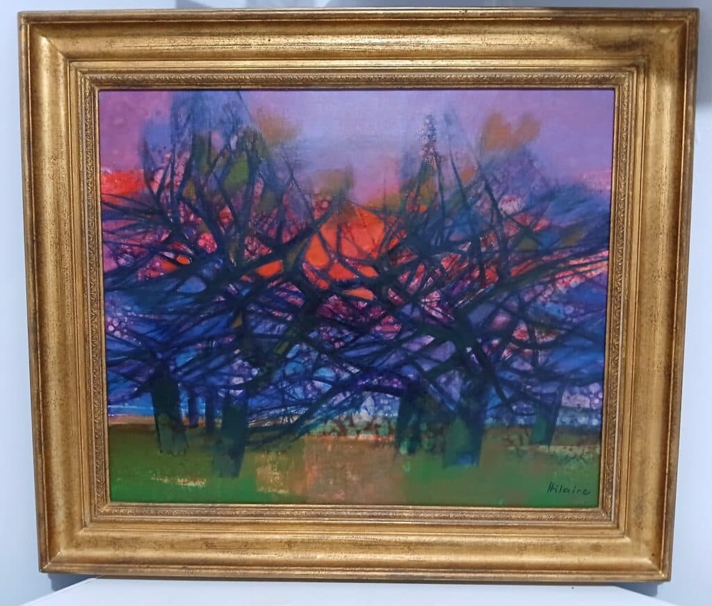Estimation de la valeur d’une huile sur toile signée Hilaire, intitulée Soleil du Soir