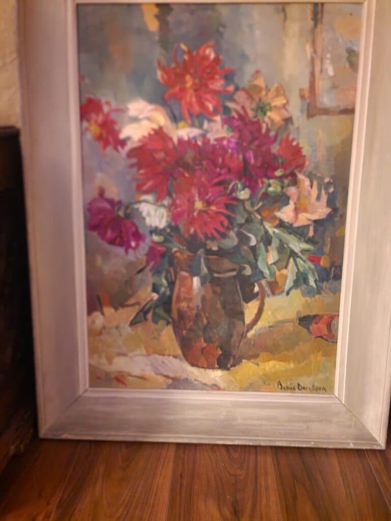 Estimation de la valeur de l’oeuvre florale de Bessie Davidson