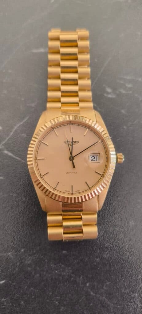Estimation de la Valeur d’une Montre Longines Rarement Utilisée et Conservée en Parfait État