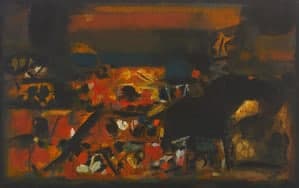 Paysage Sayed Haider Raza : expertise et estimation Paysage Sayed Haider Raza : expertise et estimation