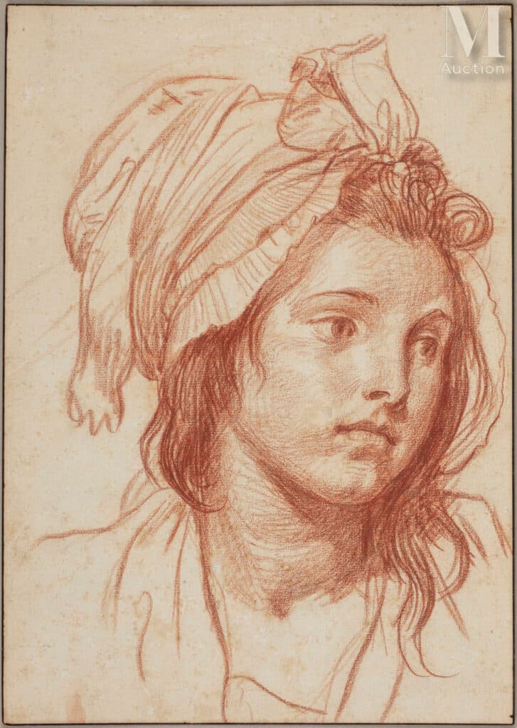 Dessin Jean-Baptiste Greuze : expertise et estimation Dessin Jean-Baptiste Greuze : expertise et estimation