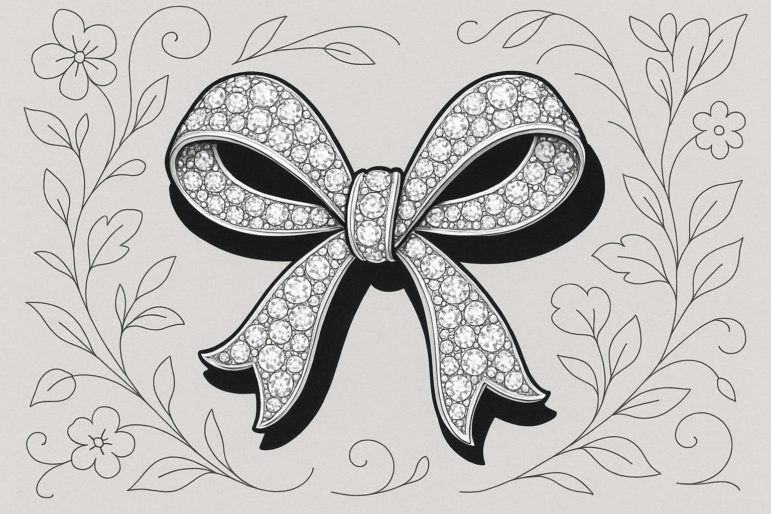 Broche diamant Broche diamant