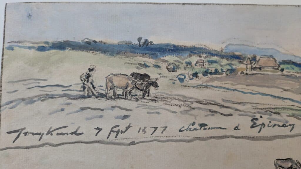 Estimation d’une aquarelle de Johan Barthold Jongkind Estimation d’une aquarelle de Johan Barthold Jongkind