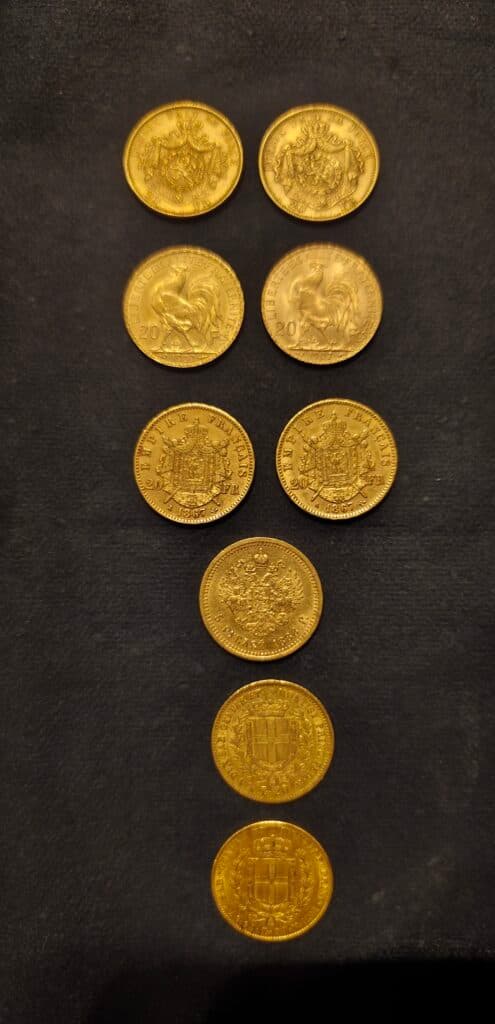 Estimation de 9 pièces d’or anciennes françaises et européennes Estimation de 9 pièces d’or anciennes françaises et européennes