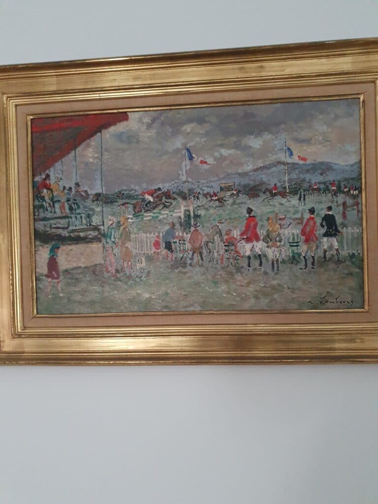 Estimation d’une peinture de Longchamps : vue de Hambourg Estimation d’une peinture de Longchamps : vue de Hambourg