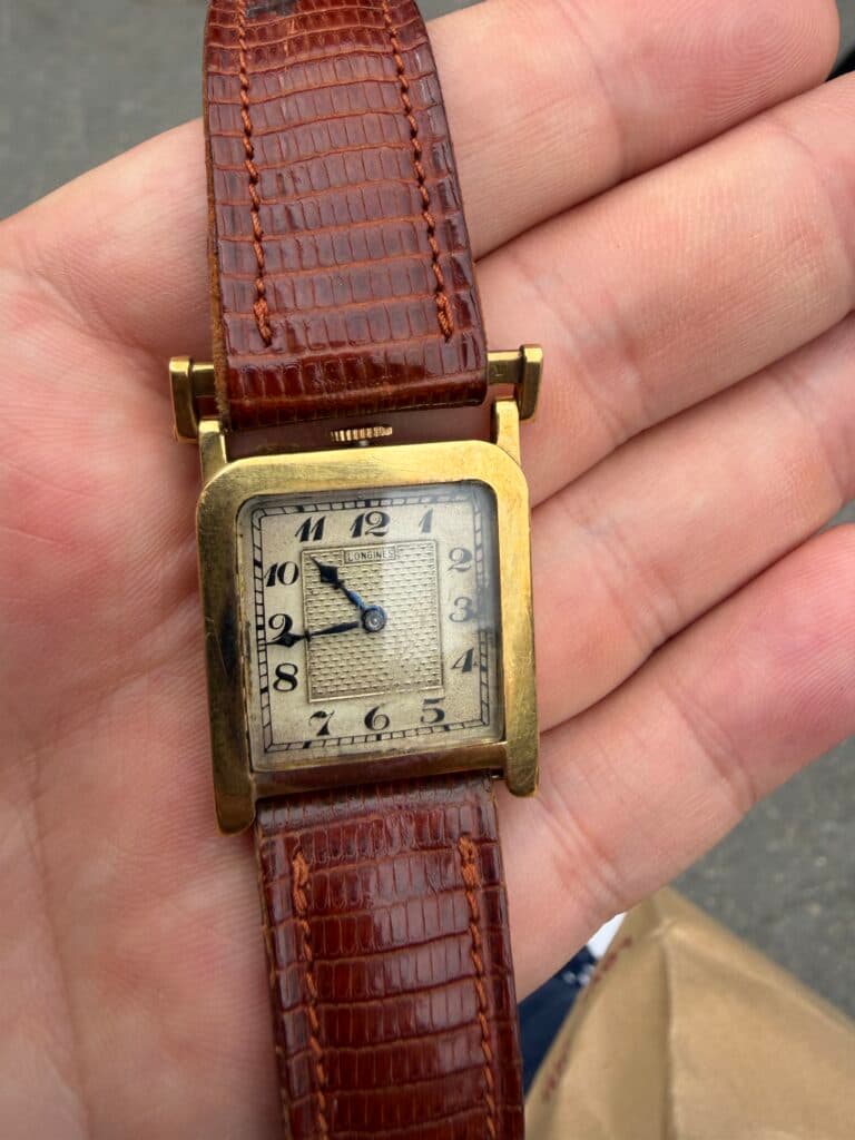 Estimation d’une montre Longines Art Déco en or massif de 1922-1923 Estimation d’une montre Longines Art Déco en or massif de 1922-1923
